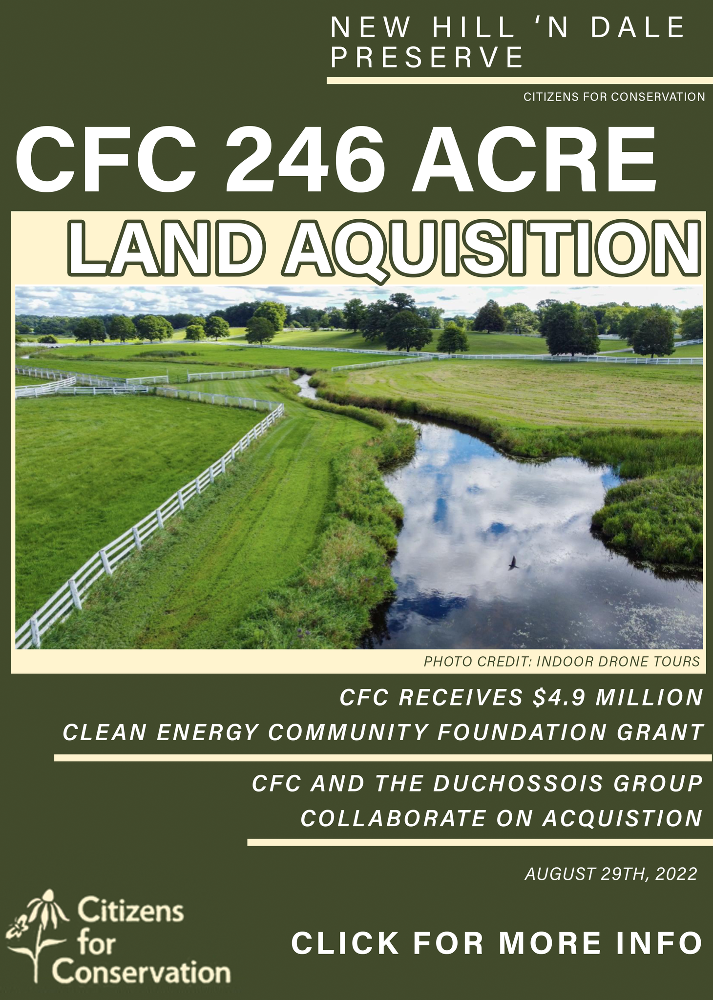 Citizens for Conservation 246 Acre Land Acquisition